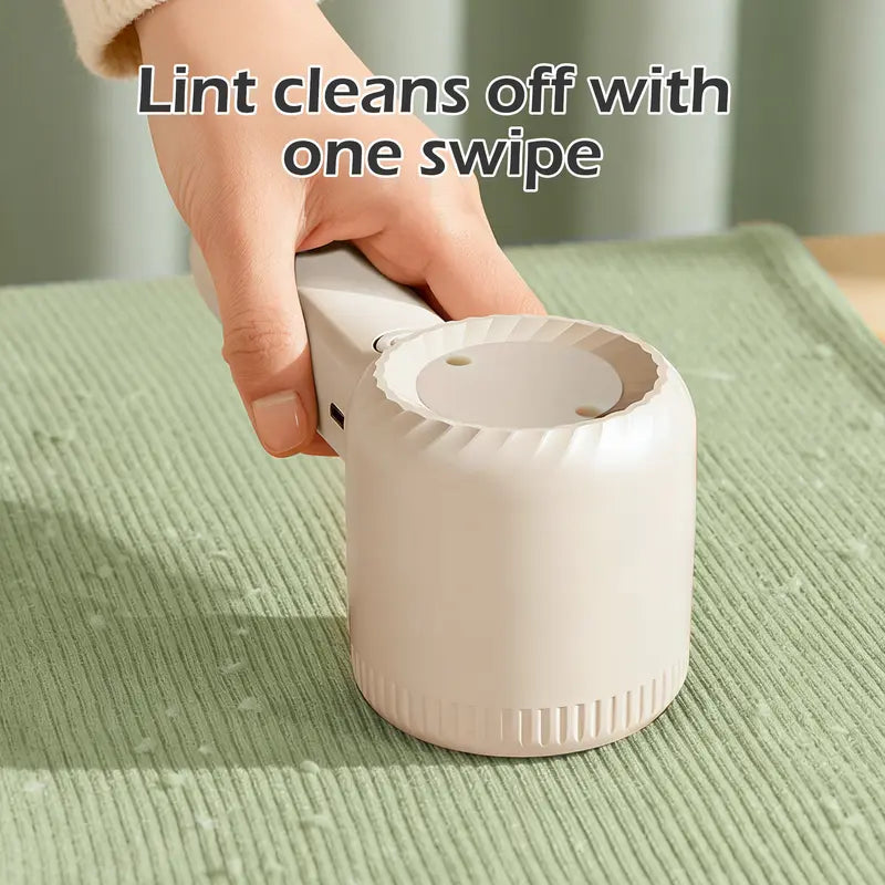 Portable Fabric Shaver - Rechargeable Lint Remover, 1 Count, Compact Lightweight Pocket-Sized, Space-Saving for Drawer Storage