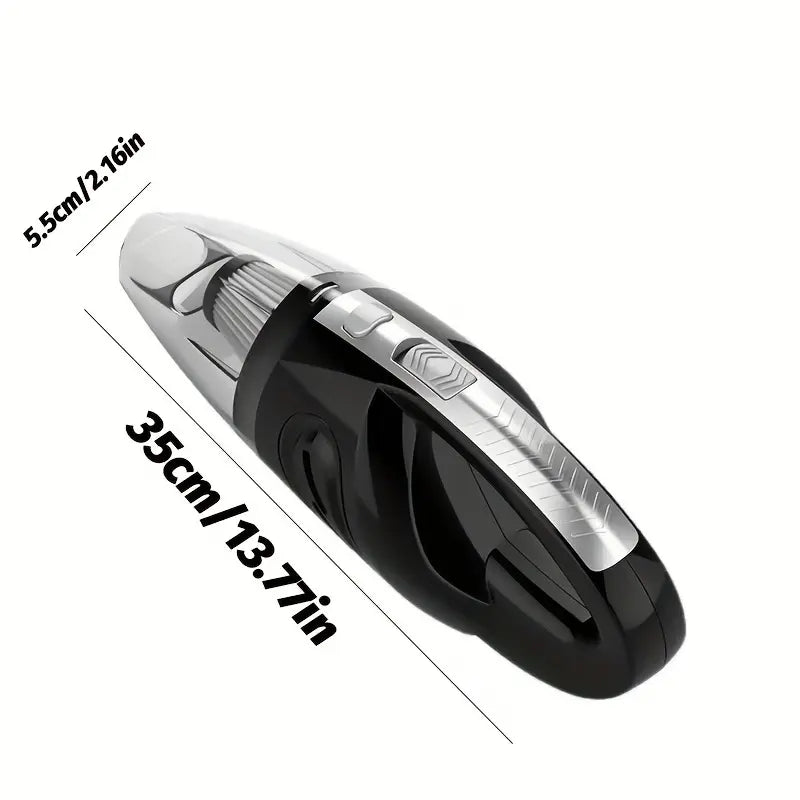 Mini Cordless Handheld Vacuum Cleaner | Powerful Suction for Pet Hair, Dust, Crumbs & Small Messes | Perfect for Home & Car Cleaning | Lightweight, Portable & Wireless with Multiple Attachments | Quick Clean Anytime Anywhere