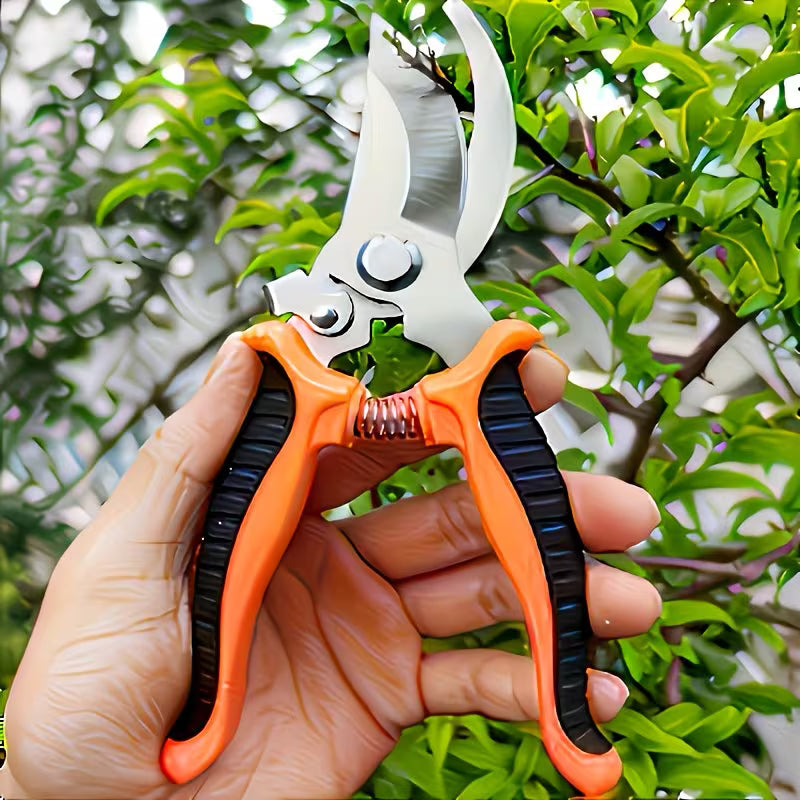 Professional Heavy-Duty Pruning Shears with Non-Slip Grip & High-Carbon Blades - Suitable for Trimming Thick Branches, Professional Gardening Tools for Landscaping, Tree Care, Floral Arrangements - Ideal Gift for Gardeners and Hobbyists