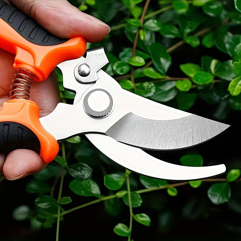Professional Heavy-Duty Pruning Shears with Non-Slip Grip & High-Carbon Blades - Suitable for Trimming Thick Branches, Professional Gardening Tools for Landscaping, Tree Care, Floral Arrangements - Ideal Gift for Gardeners and Hobbyists